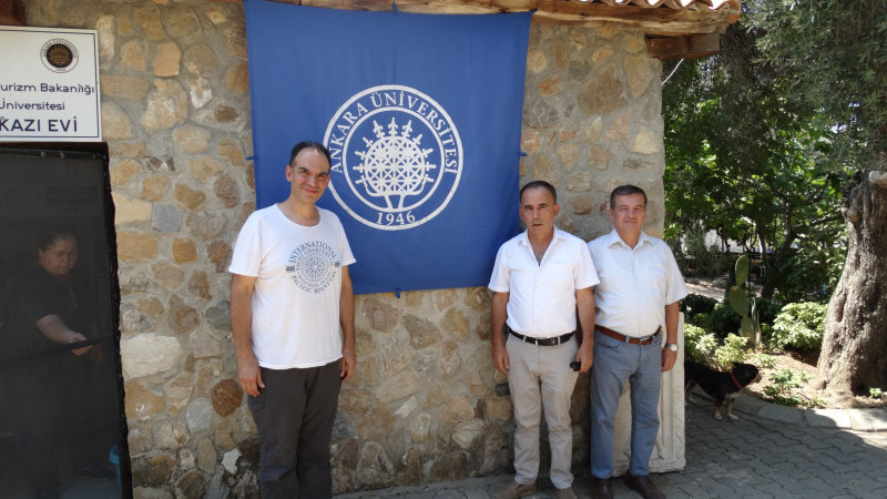 Aydın İl Kültür ve Turizm Müdürlüğü Yetkilileri Sultanhisar Nisa Antik Kentini İnceledi.