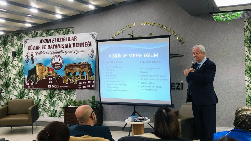 Aydın’da “Stres, Öfke ve Kaygı Yönetimi” Konferansı Düzenlendi