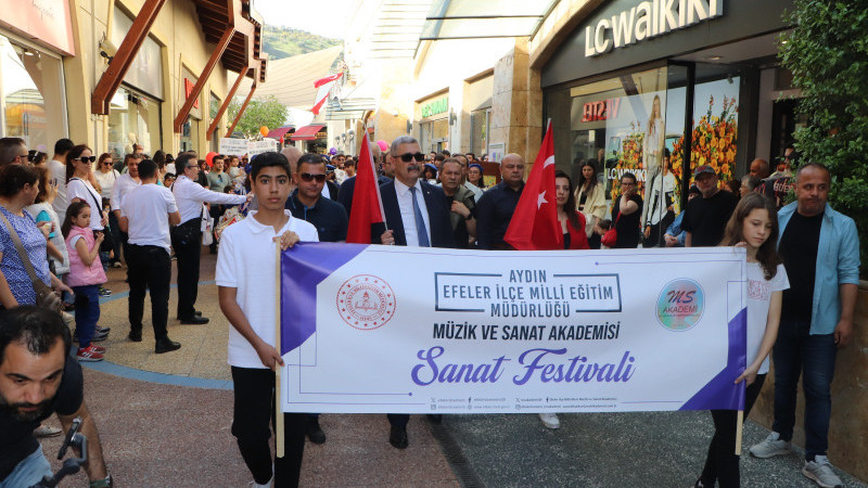 Aydın'da 23 Nisan Coşkusu Sanatla Taçlandı.