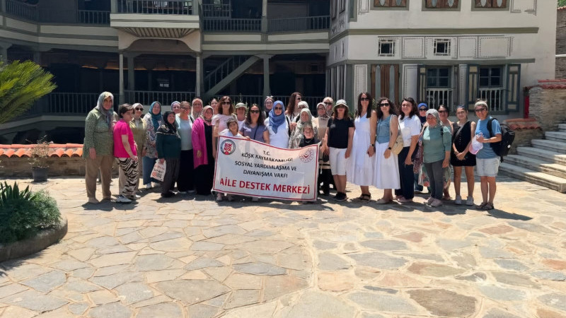 Köşk'te ADEM Kursiyerleri İçin Yıl Sonu Gezisi Düzenlendi.