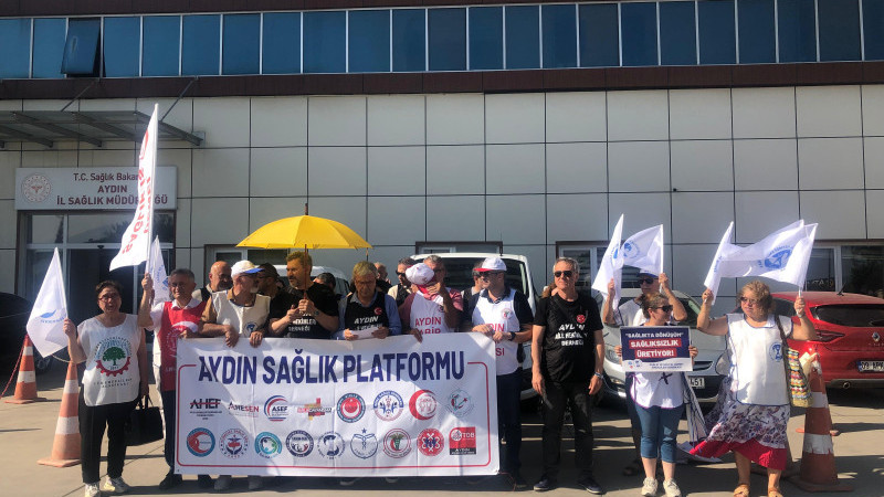 Aydın Sağlık Platformu: Yönetmelik Geri Çekilmezse Mücadele Sürecek!