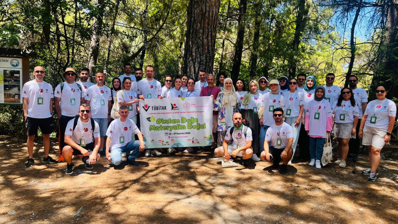 Aydın'da TÜBİTAK Destekli Projeyle Sınıf Öğretmenleri Doğayla Bütünleşti