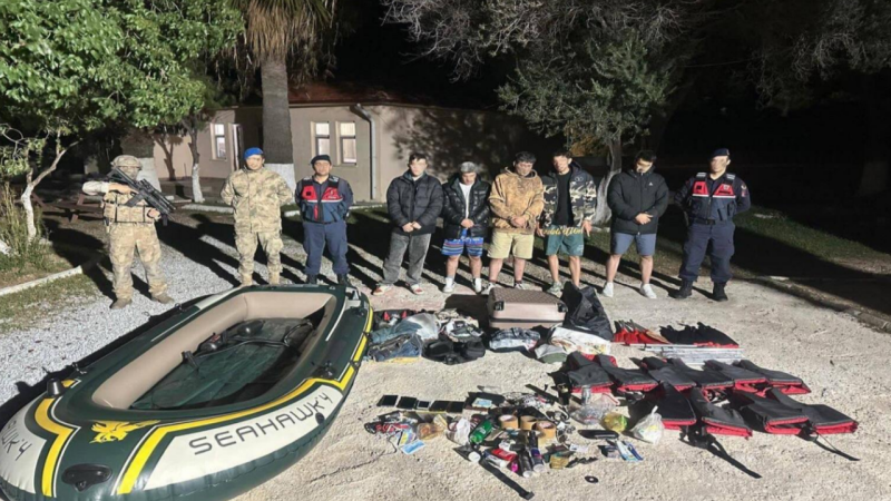 Kuşadası’nda Düzensiz Göçmen Operasyonu: 5 Kişi Yakalandı