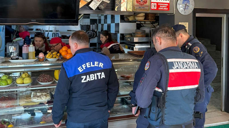 Efeler’de Yılbaşı Öncesi Gıda Denetimleri Sıklaştı