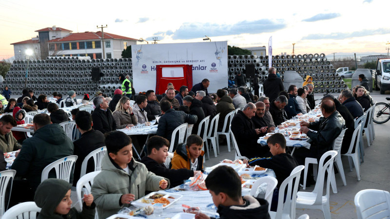 Didim’de Ramazan Sofrası Yalıköy’de Kuruldu