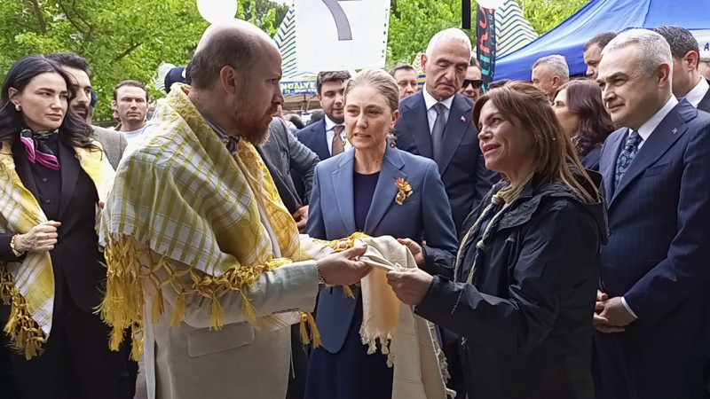 Nazilli’de Bilal Erdoğan ve Bakan Ersoy’a Uzun Yaşam Sepeti, Takdim Edildi