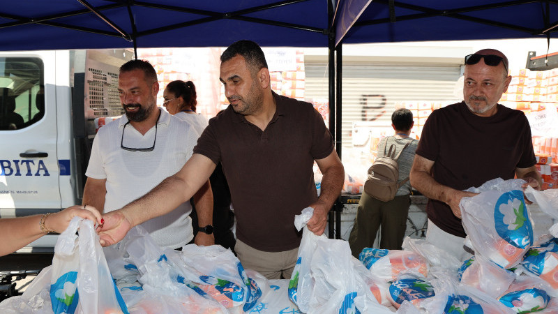 Söke Belediyesi’nden 1.800 Vatandaşa Yaklaşık 4 Ton Un Desteği