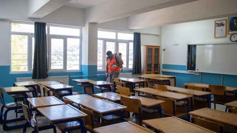 Kuşadası’nda Okullar Yeni Eğitim Yılına Hazırlanıyor